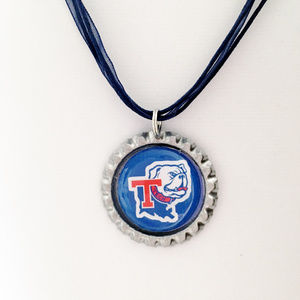 Louisiana Tech BULLDOGS Handmade Necklace